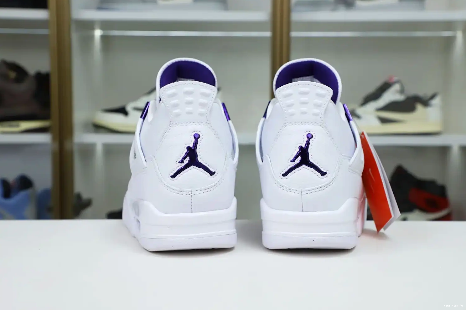 Kimikick PURPLE JORDAN 4 METALLIC AIR 0627